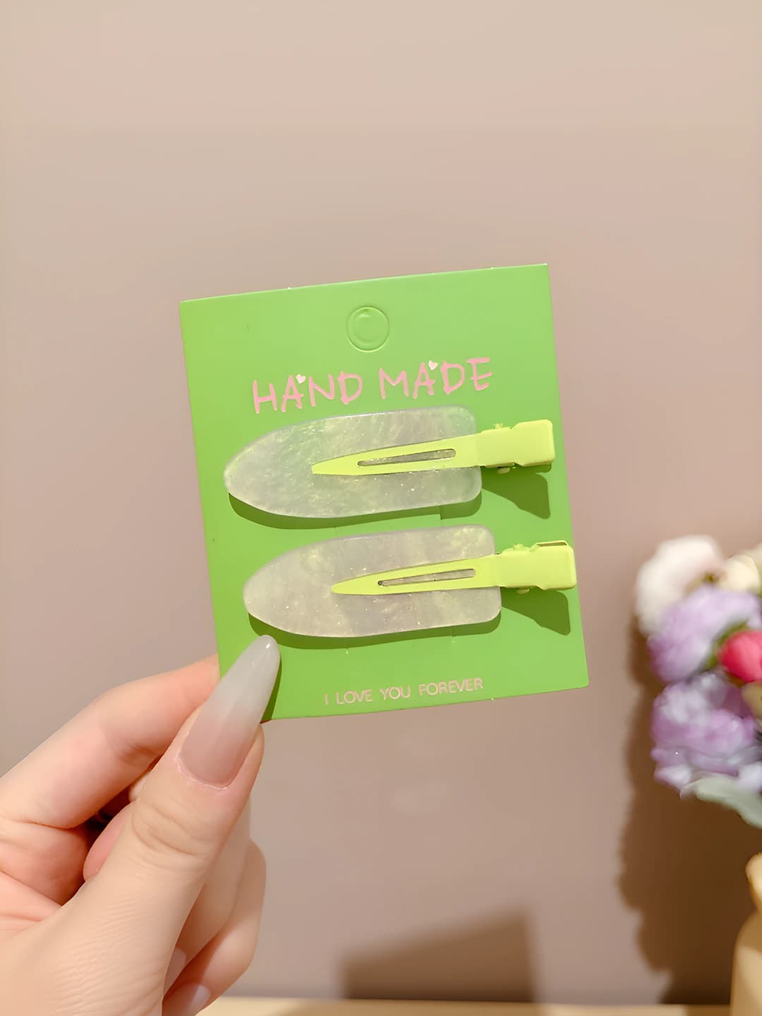 6# Fruit green 2 pcs - 6.5 cm