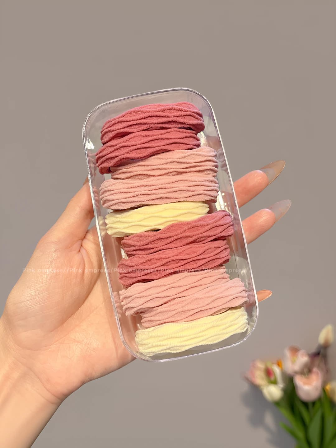 Фасоль розовый, 10 шт, 4.5 см
