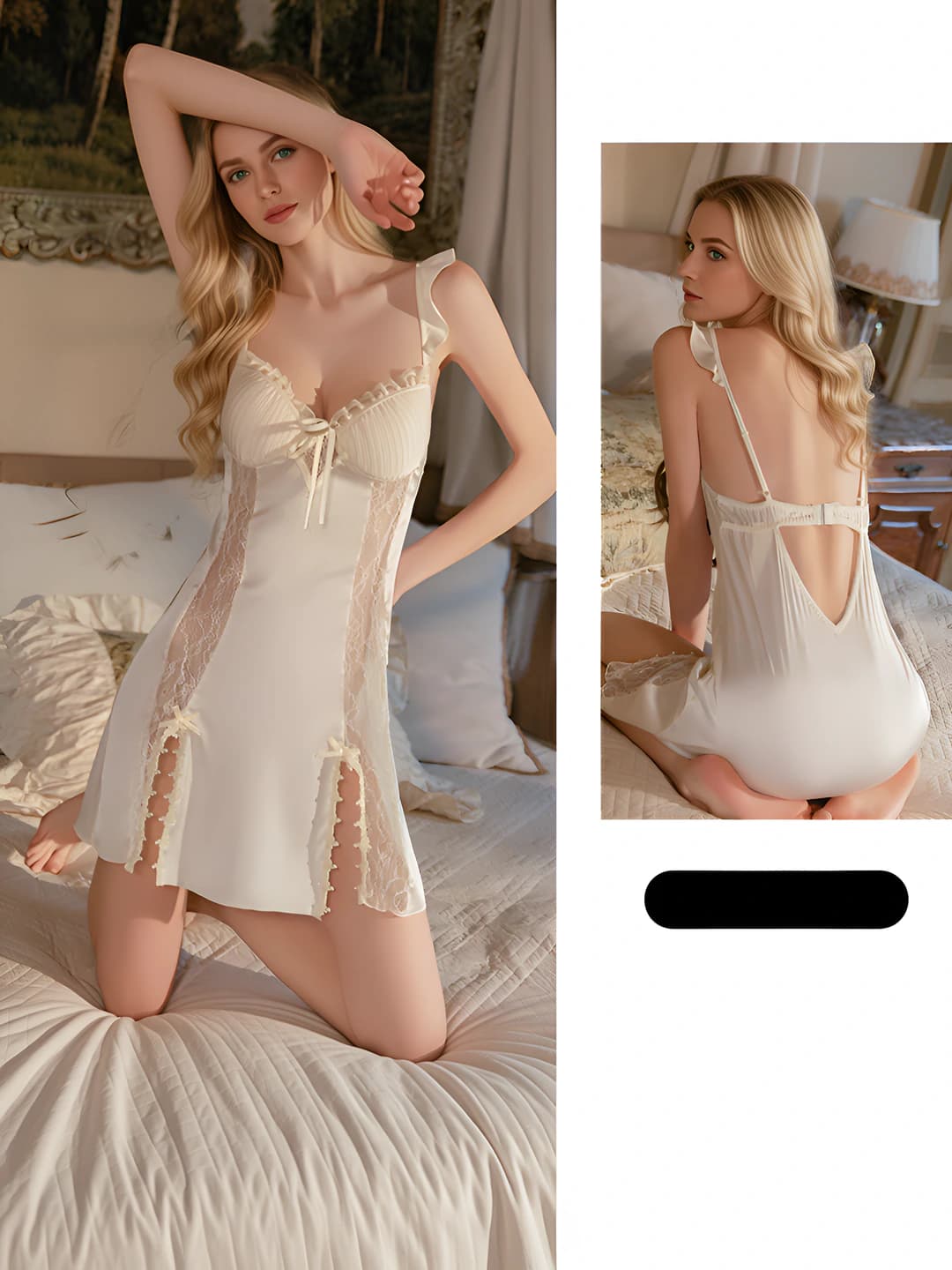 X6666 Light Yellow (Pajama Dress)