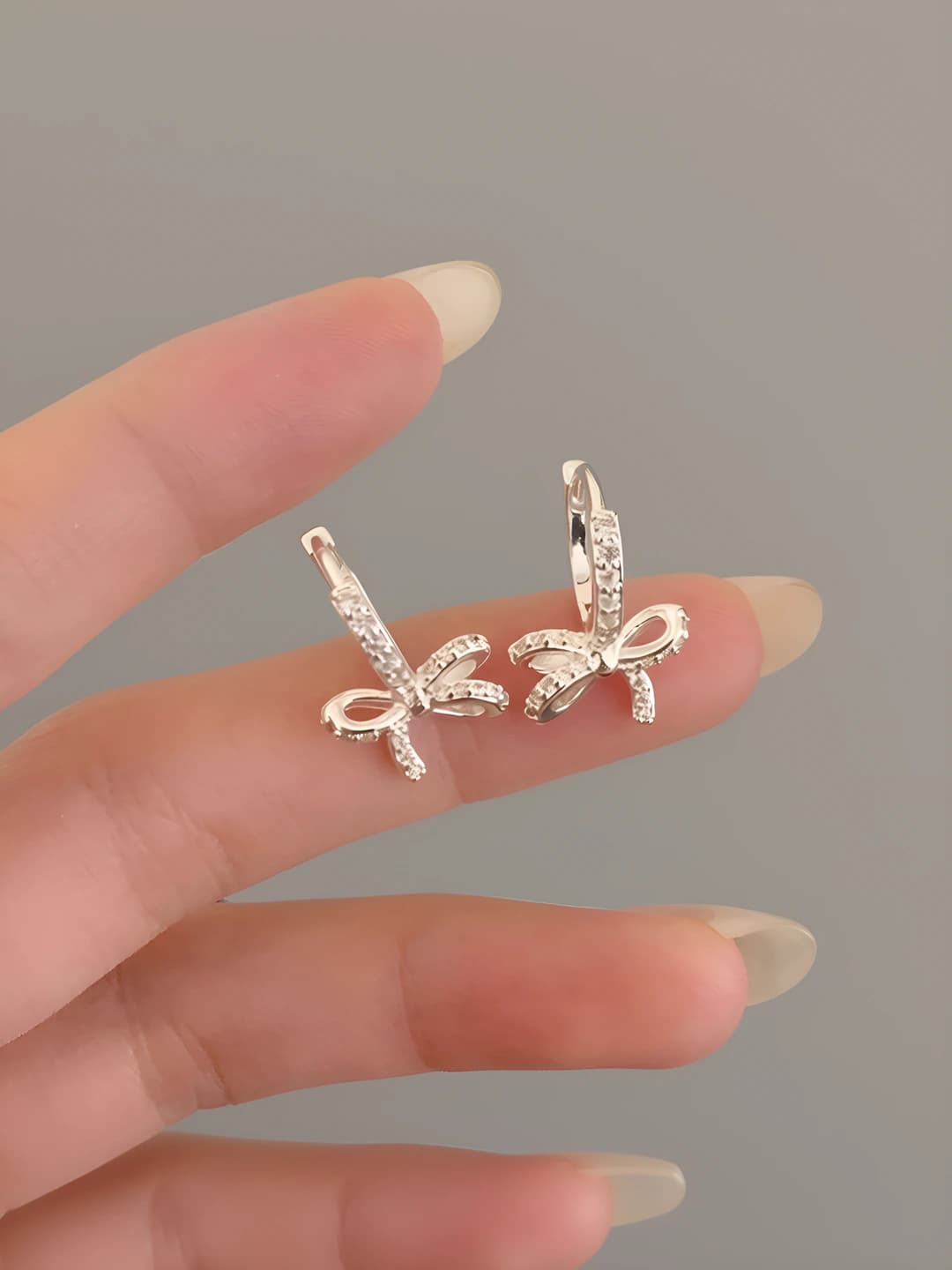 Серебряные застёжки для ушей