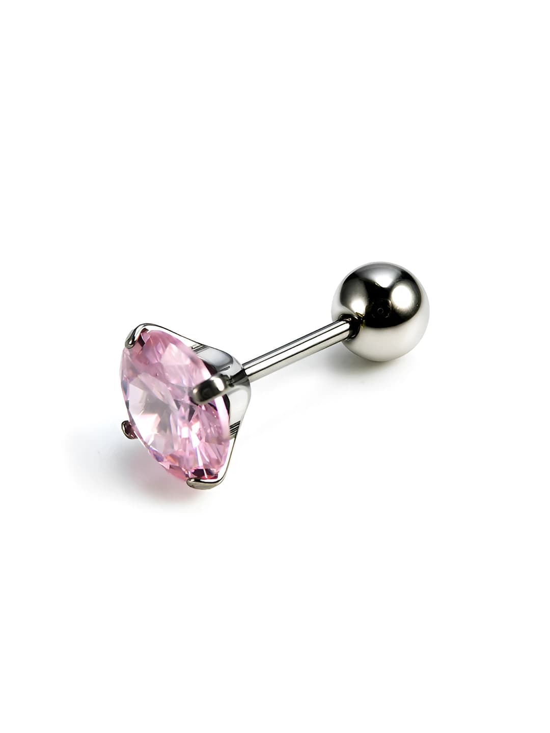 Pink earring 1 pc