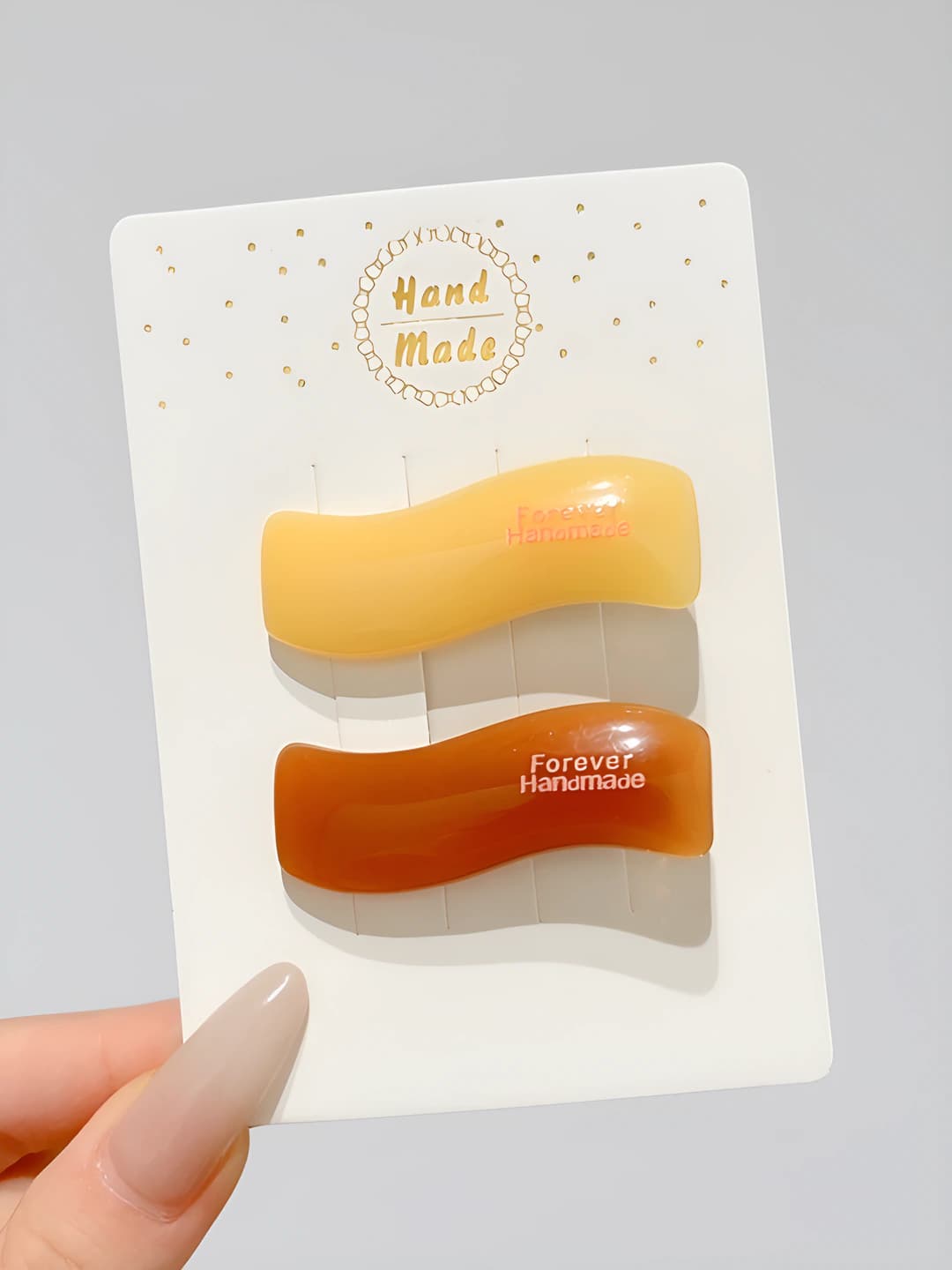 1# To'lqinli amber ~4.5cm