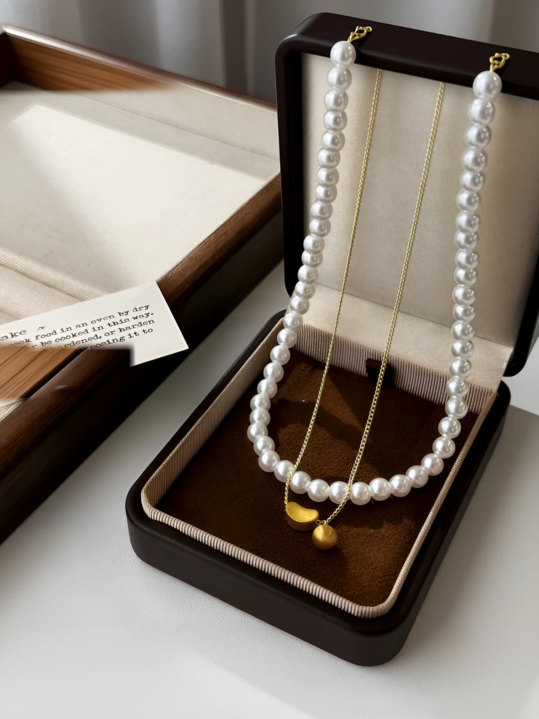 Gold double chain