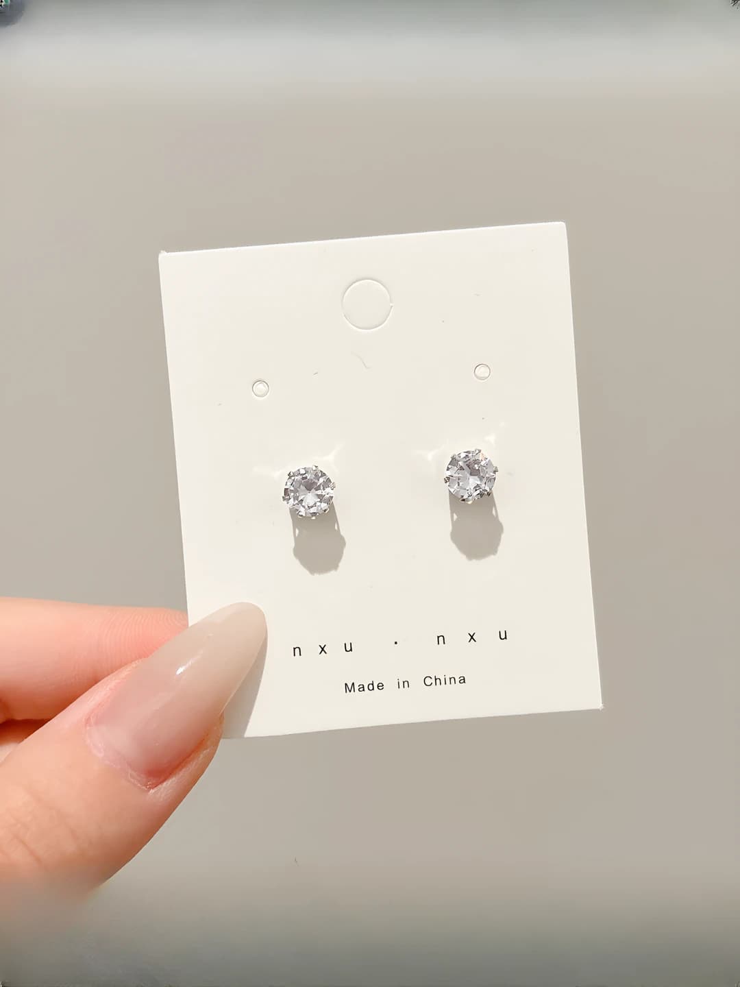2# 6MM magnetic ear clips pair