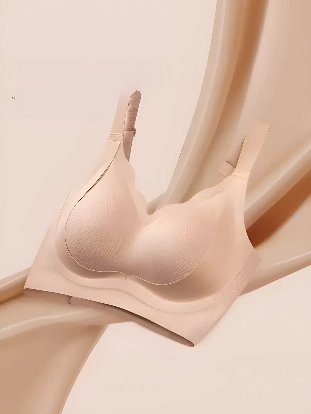 Women's seamless bra, plus size, minimizes large bust, beautiful back, full coverage, anti-sagging, gathers side breast