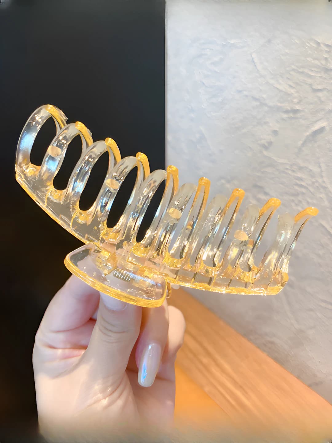 Champagne clear spine