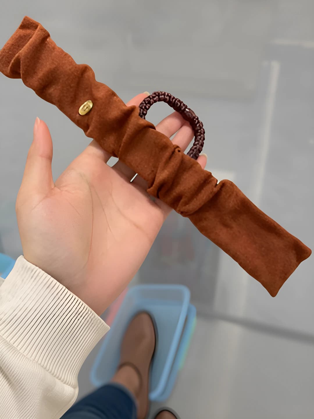3# Small caramel - length 21cm, diam 5cm