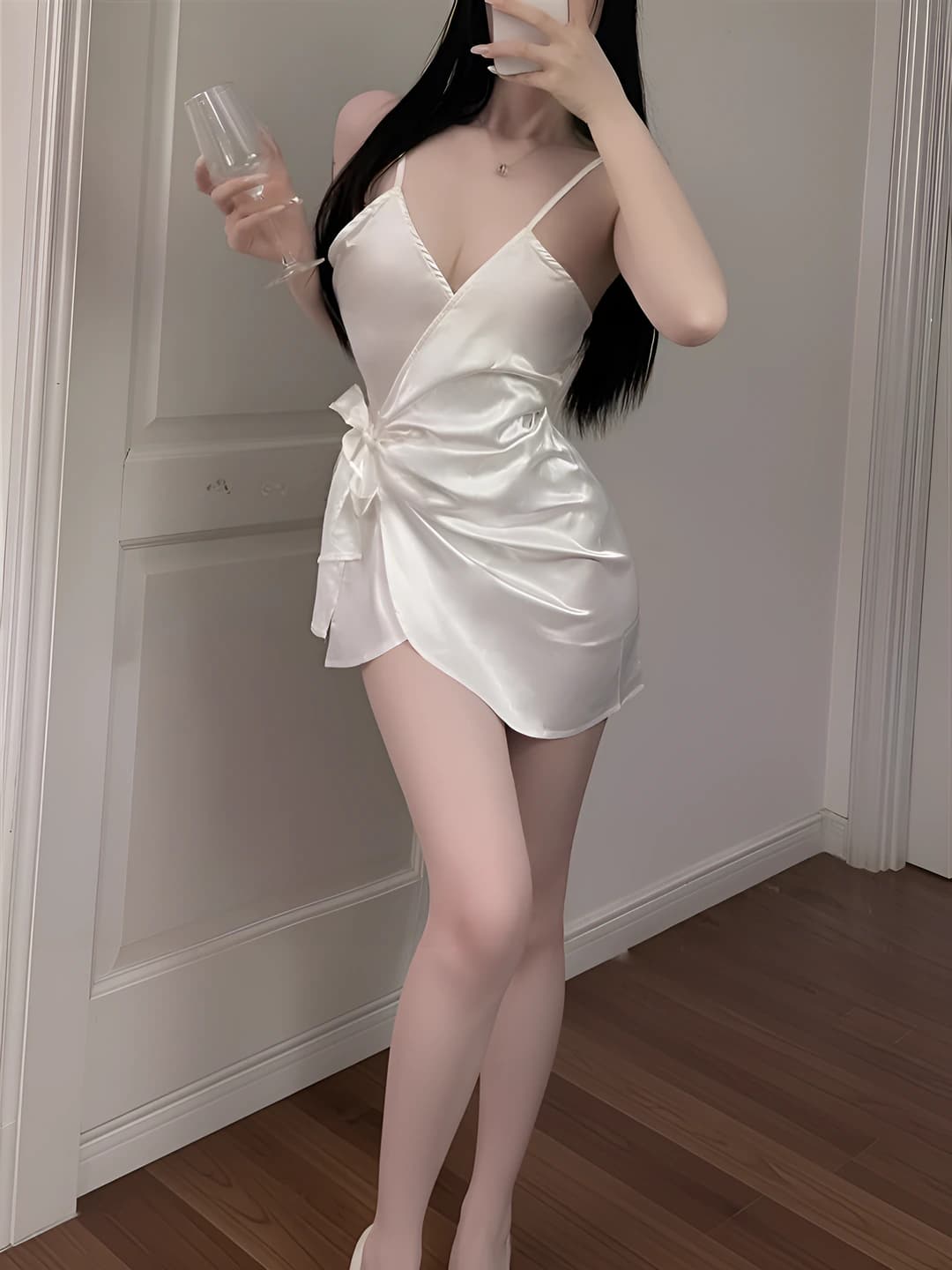 White dress