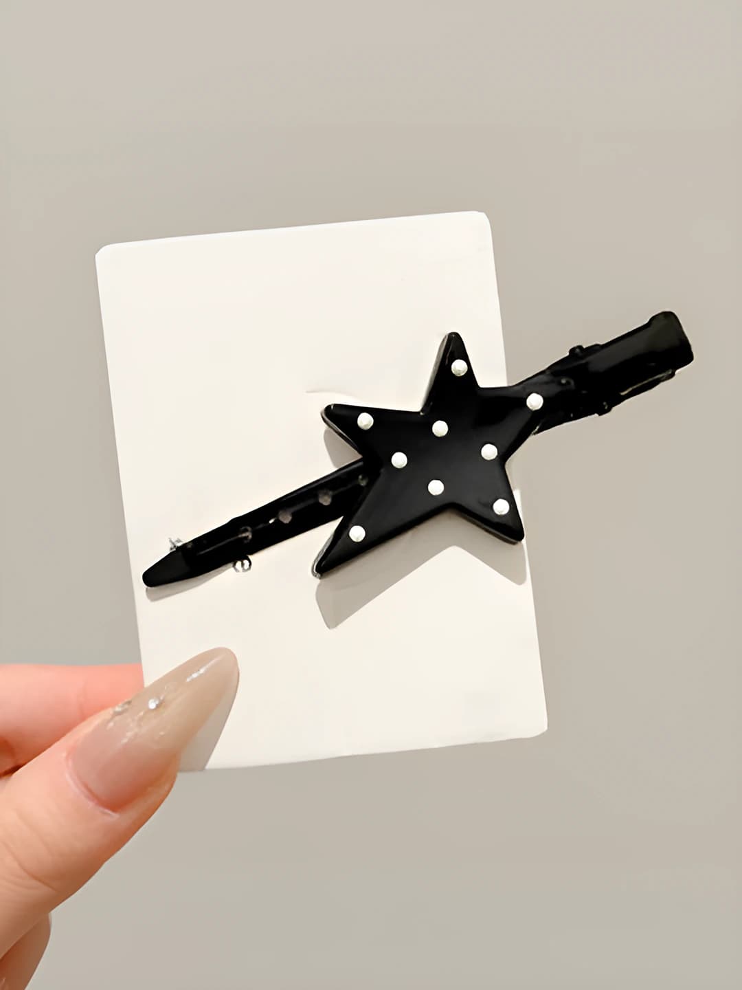2# Black star - 9 cm