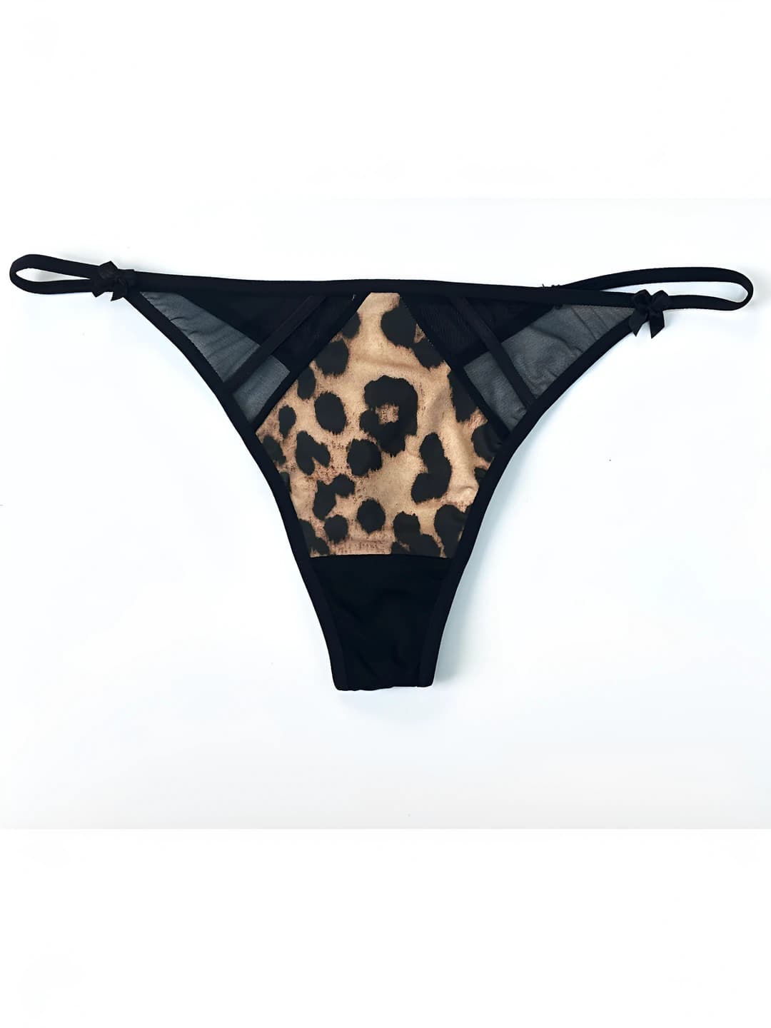 Leopard thong