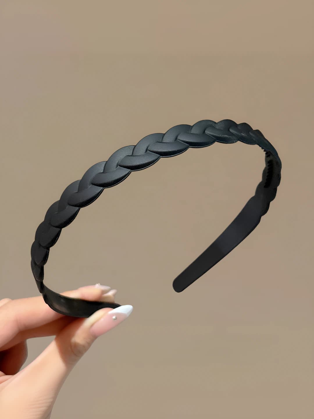 Black twisted