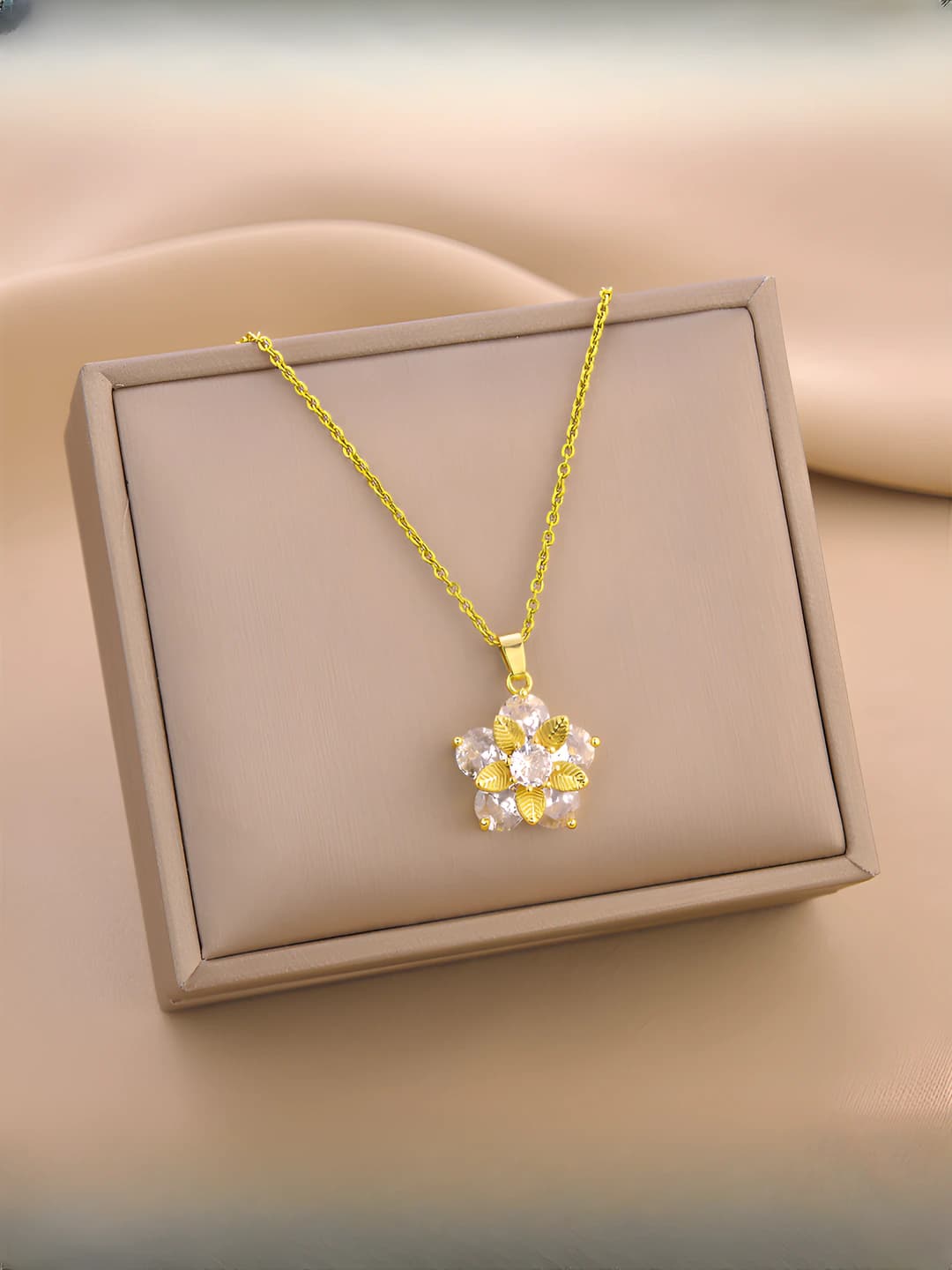 9078-Gold white zircon