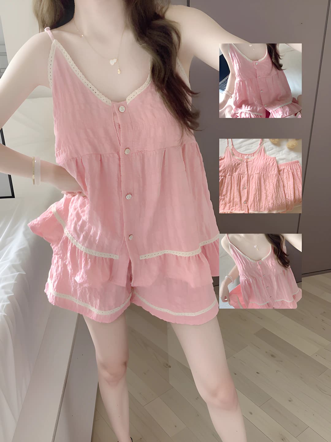 Pink (with padding)