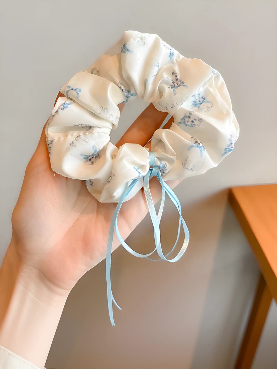 3# Cute cat ribbon 12 cm