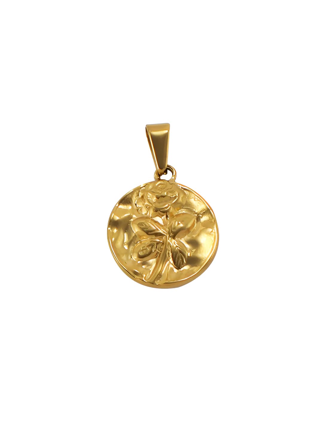 Round rose gold