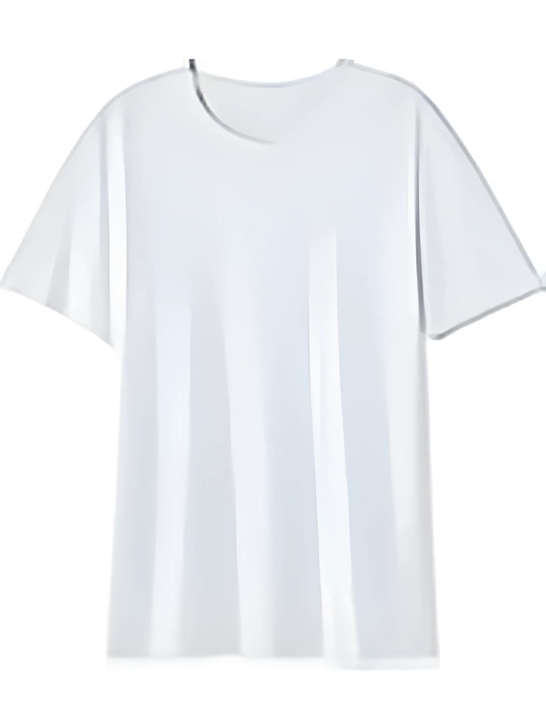 Short T white