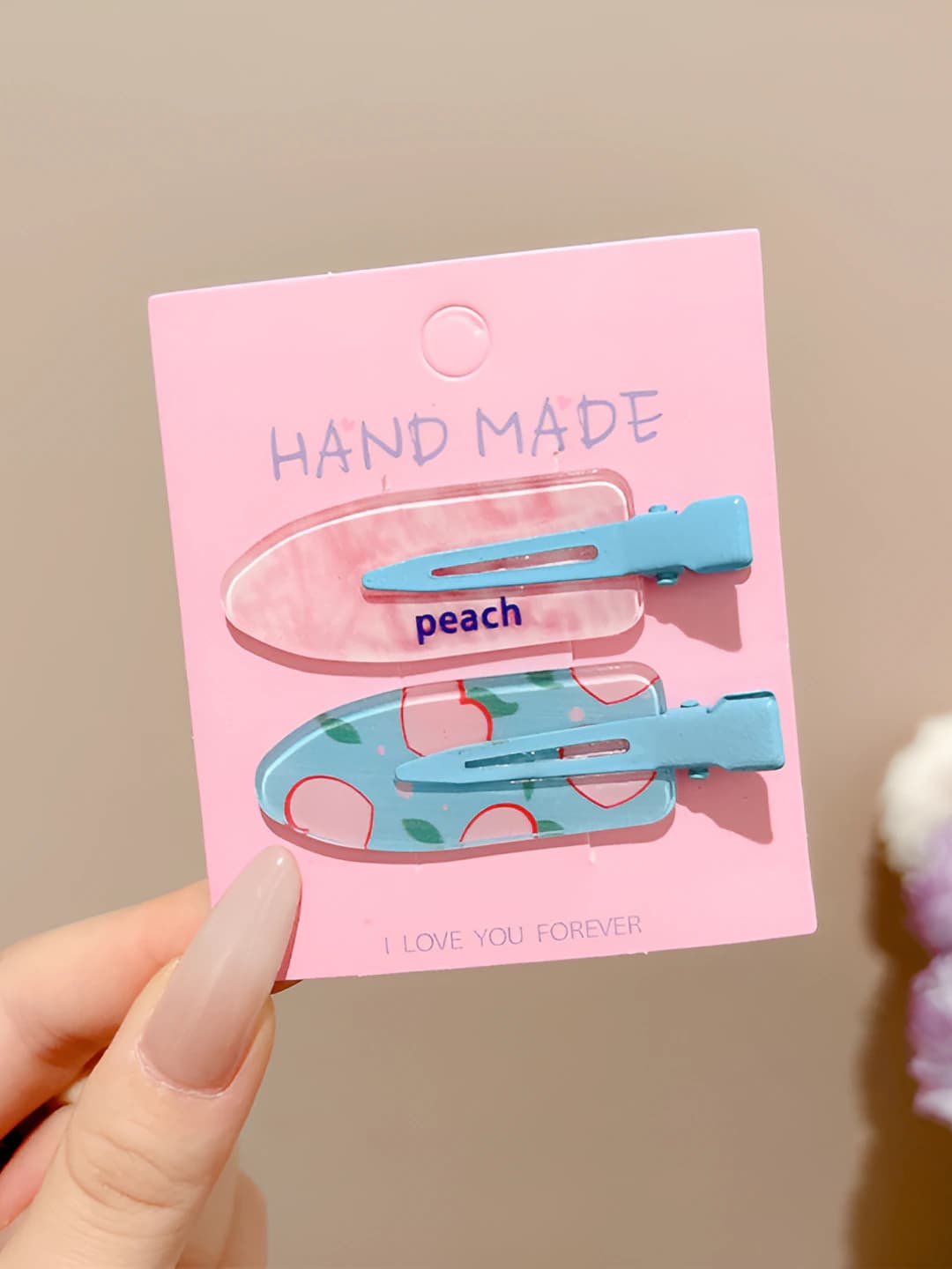 Peach soda, 2 pcs, 6.2 cm