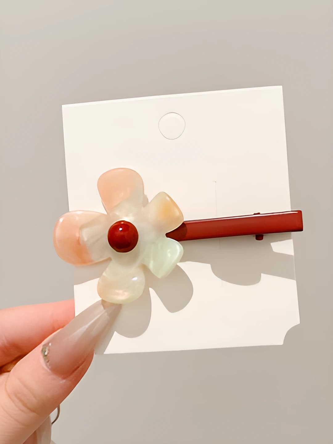 1# Colourful flower, 1 pc, 7.5 cm