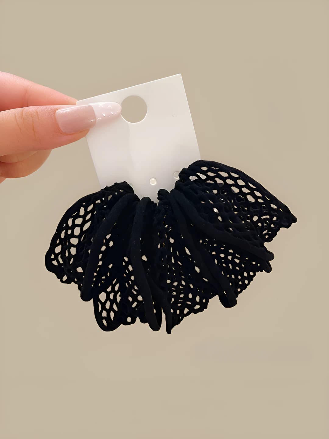Black plaid, 5 pcs (6*3 cm)