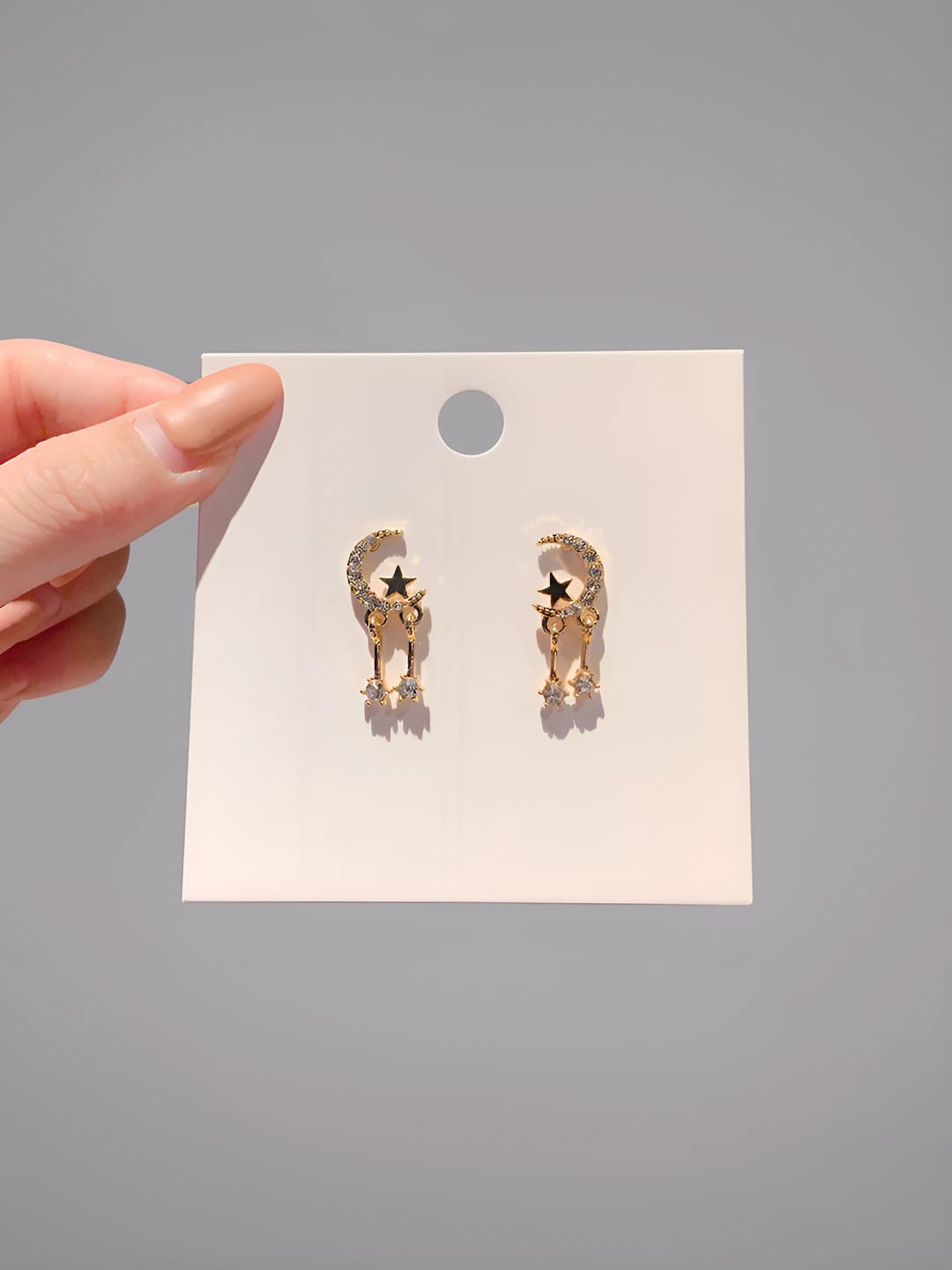 Moon earrings