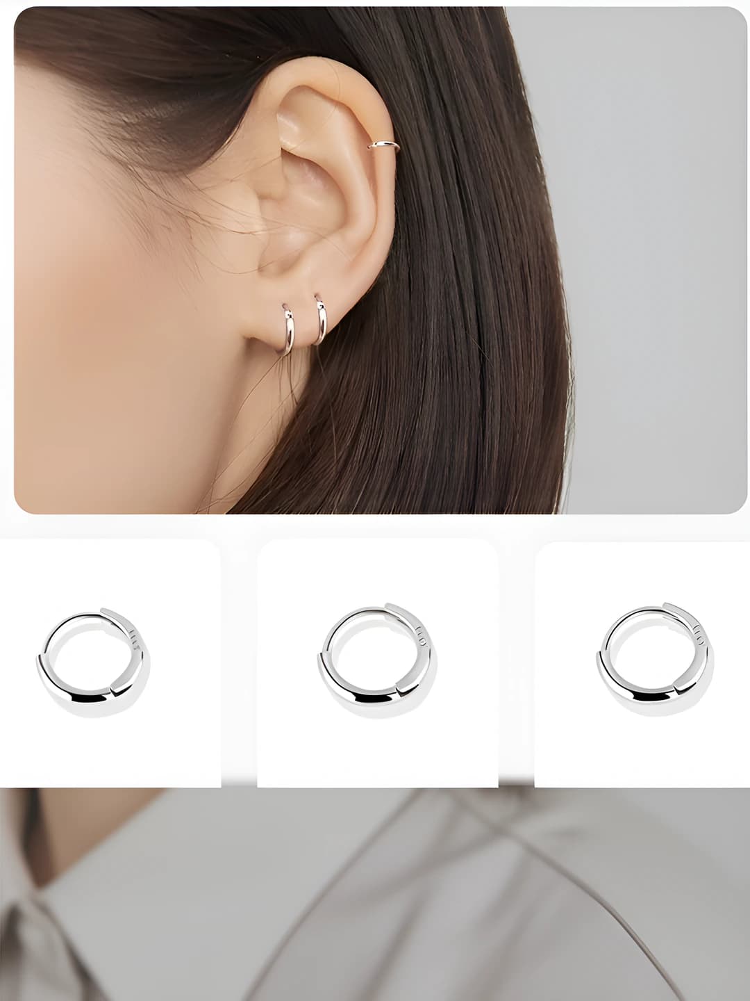 8mm, pair