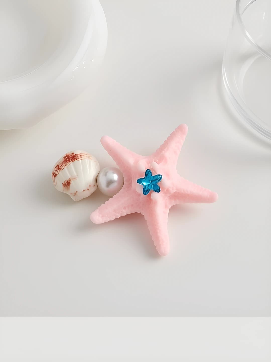 4# Pink starfish, 5.5 cm