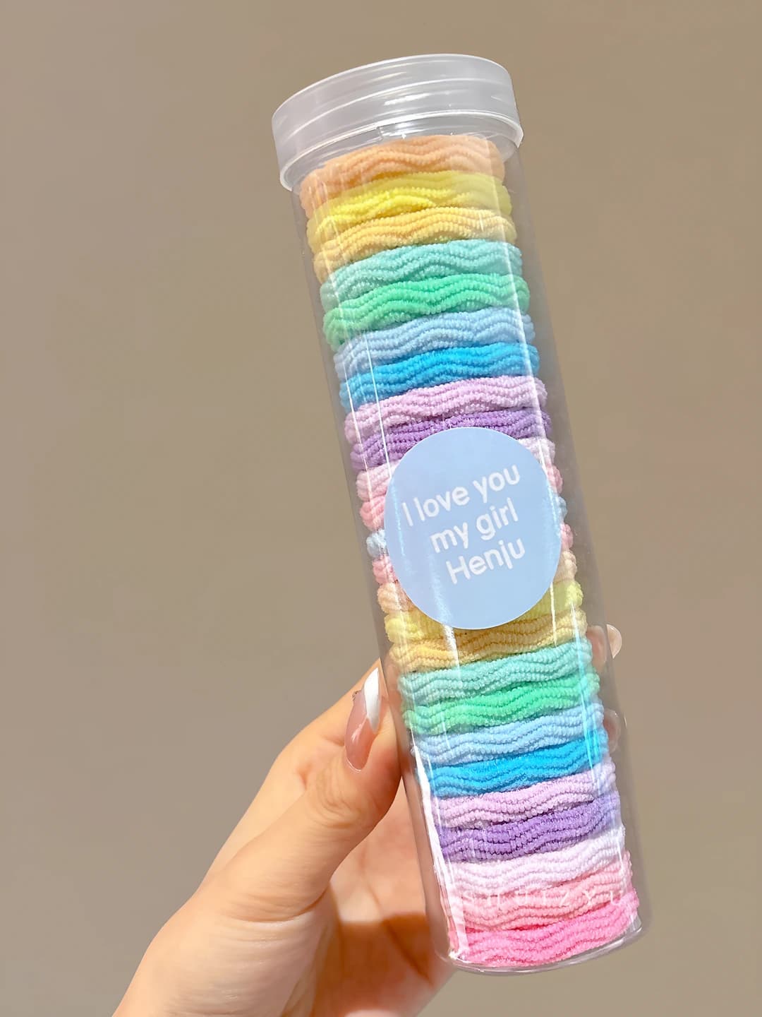 4# Multicolour wavy (1 pack) 25 pcs - outer diam. ~4cm