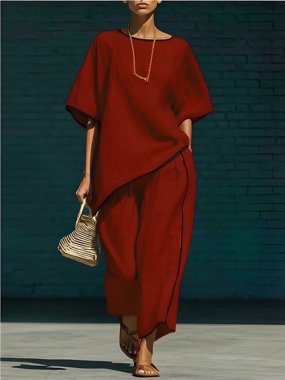 Wine red