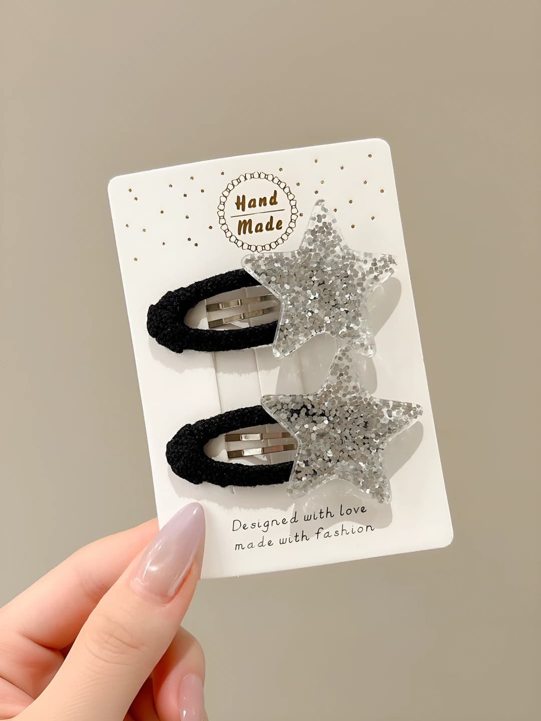 Yulduz BB qisqich (2 dona) ~6.5 sm
