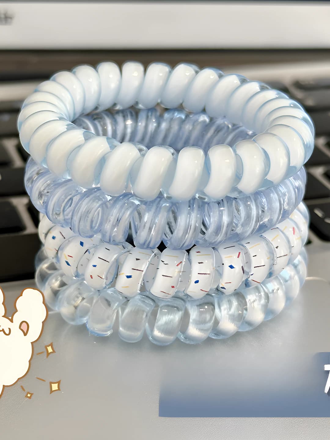 1# Blue 4-piece set 5.5 cm