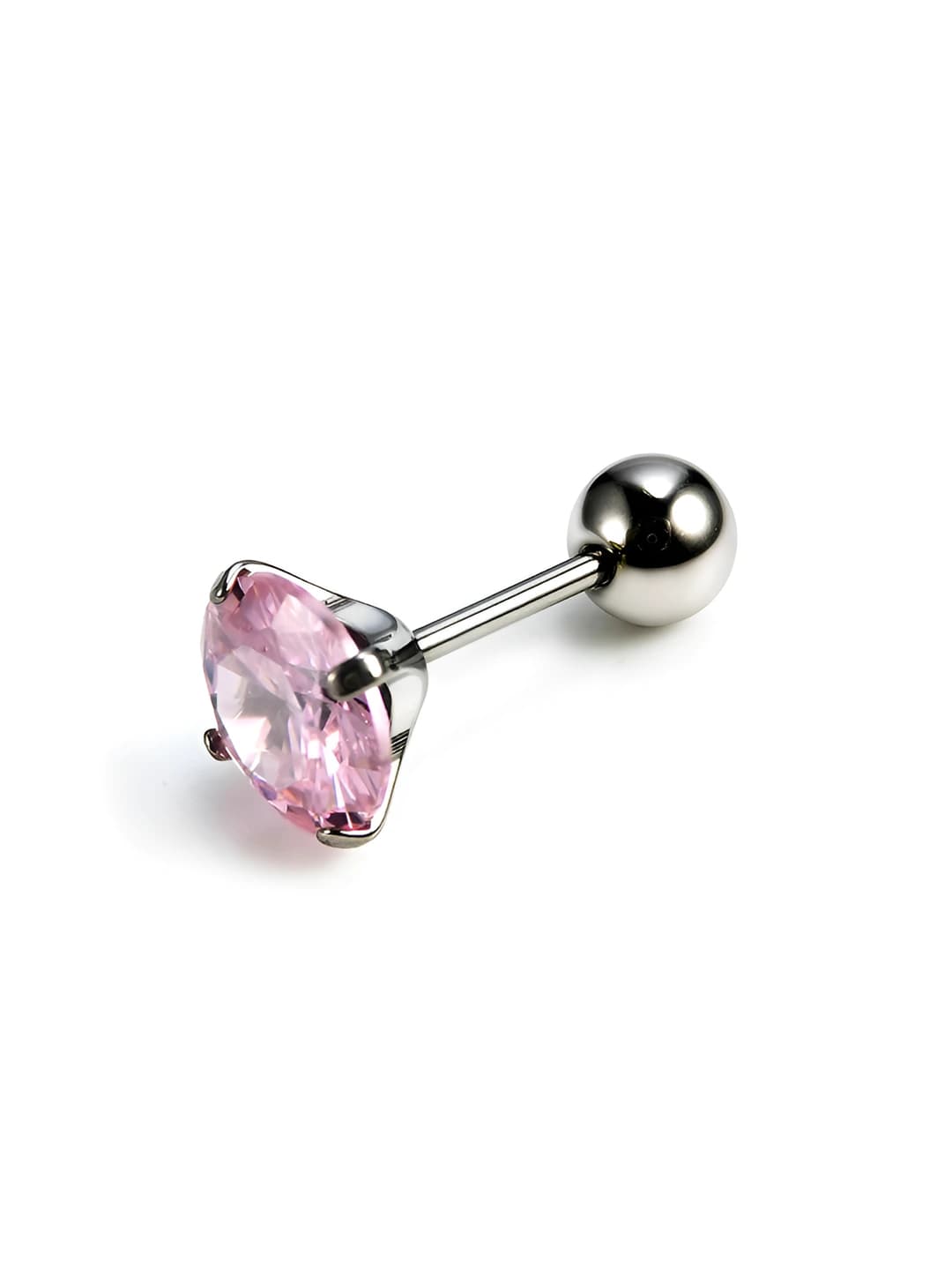 Pink earring 1 pc
