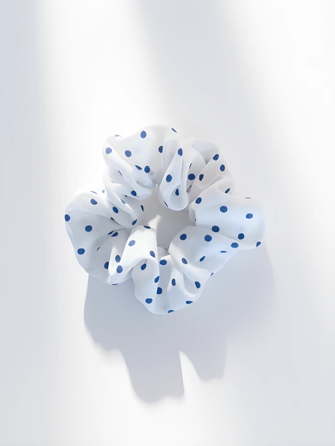 4# Белый с синими точками 9cm