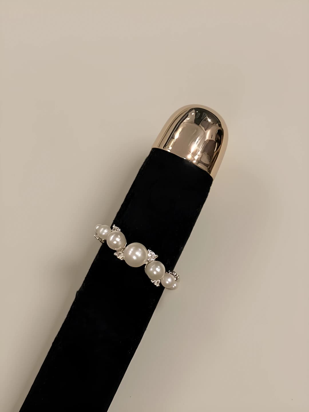 5# 1703 soft line pearl ring, open