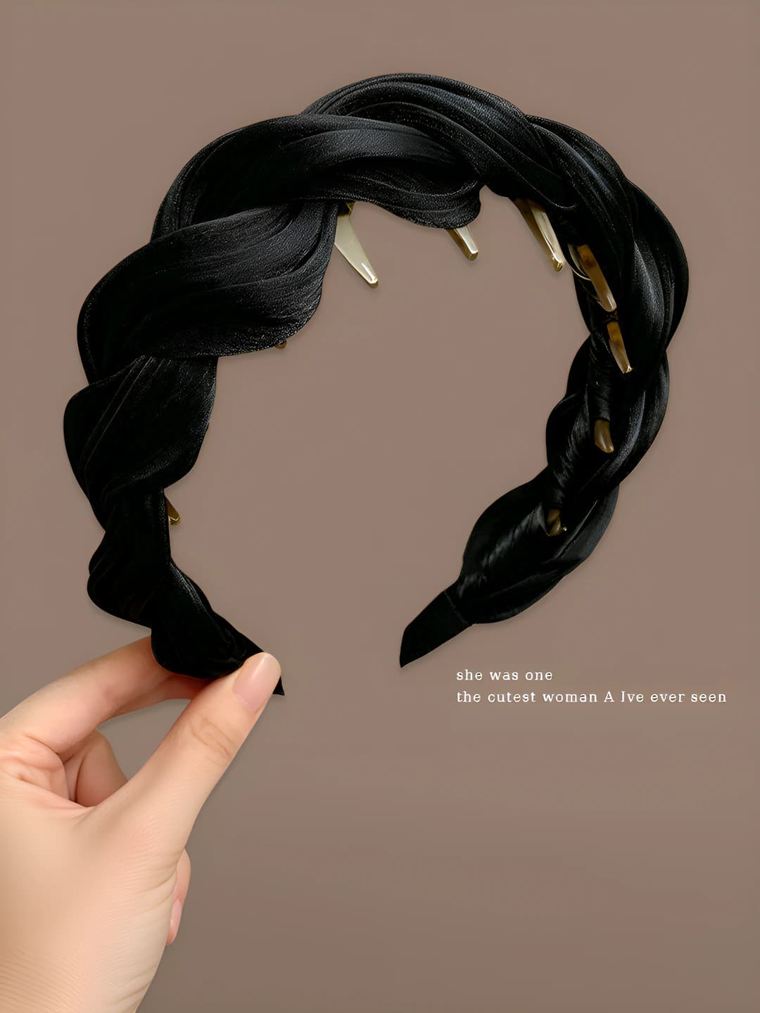 4# Black, width 5.5 cm