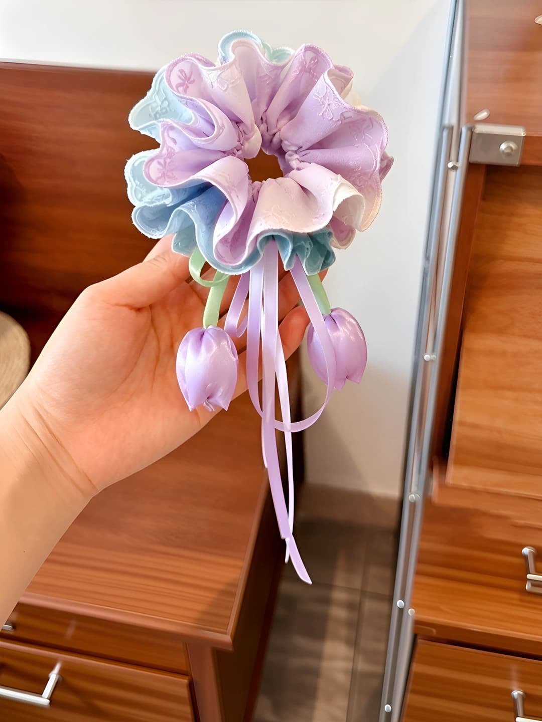 4# Blue-purple - expanded approx 25 cm*10 cm