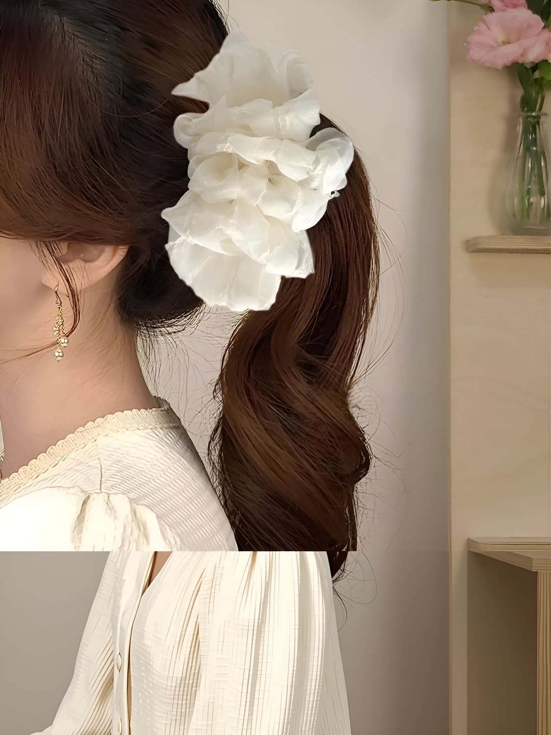 2# Beige, 10 cm, flower 13 cm