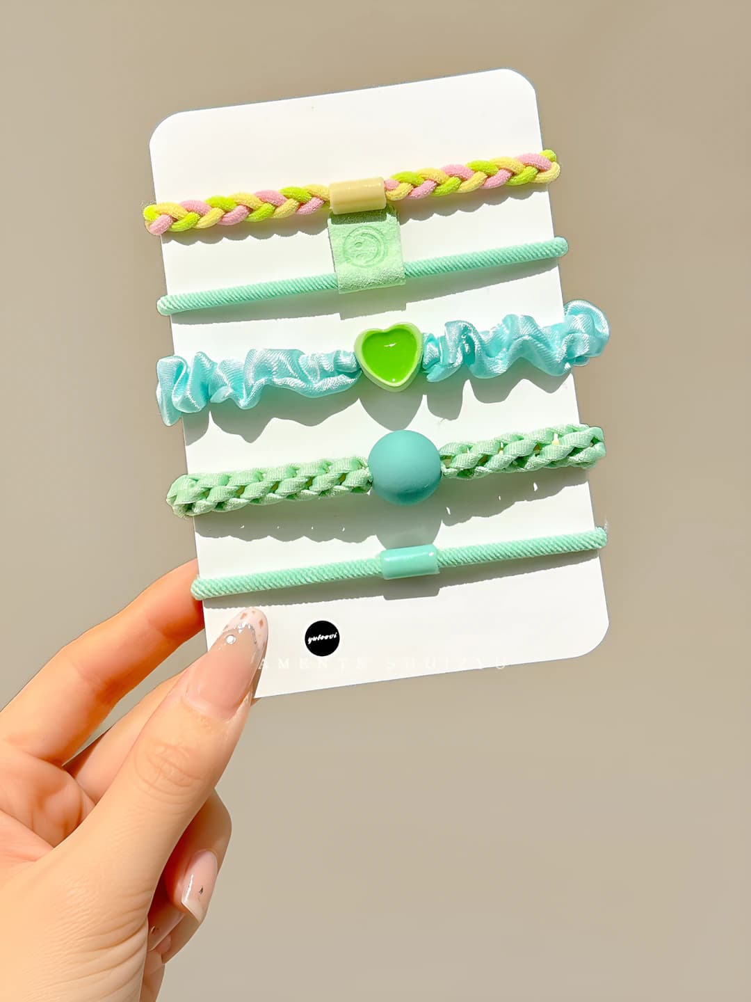 5# Green 5 pcs set 5.5 cm