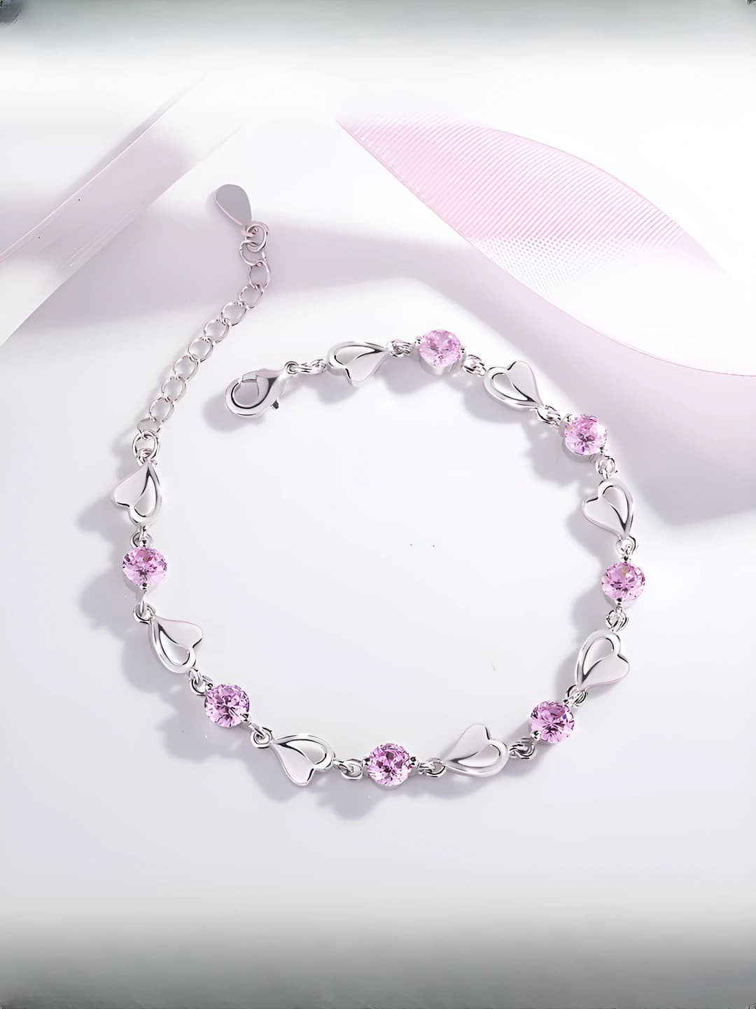 A080, white gold, purple diamond