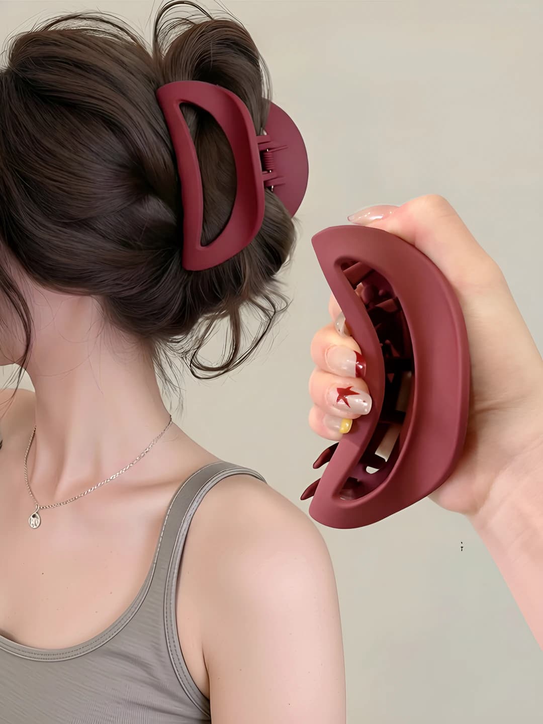 Bordo, 10.5 sm, yumshoq silikon