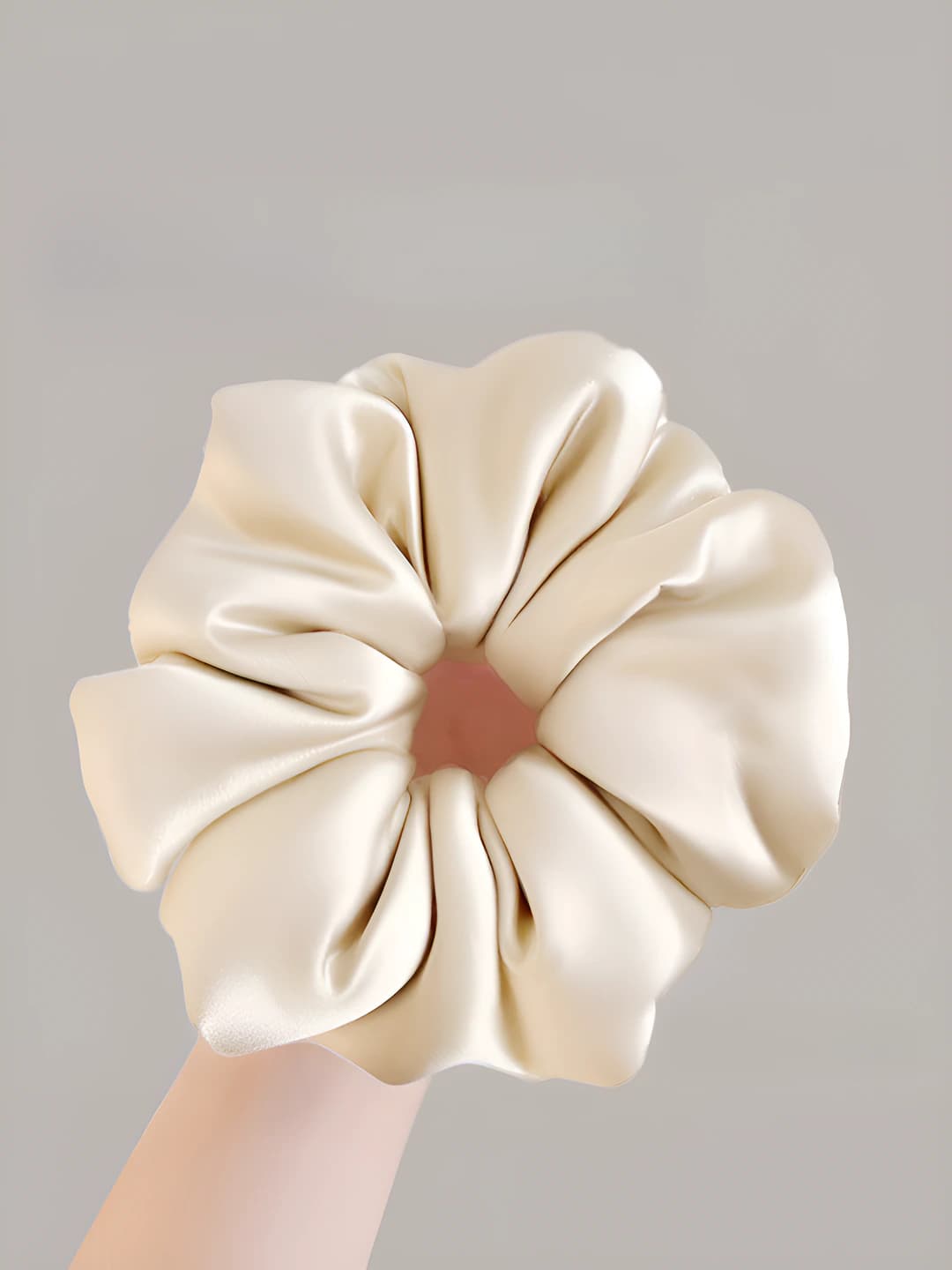 Champagne pillow hair tie [Upgraded filling]