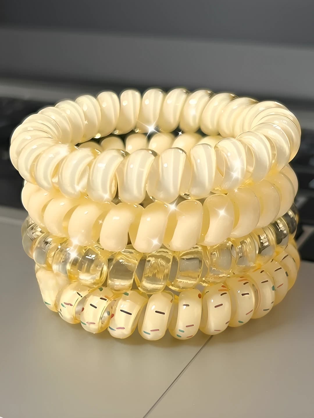 4# Yellow 4-pack 5.5cm