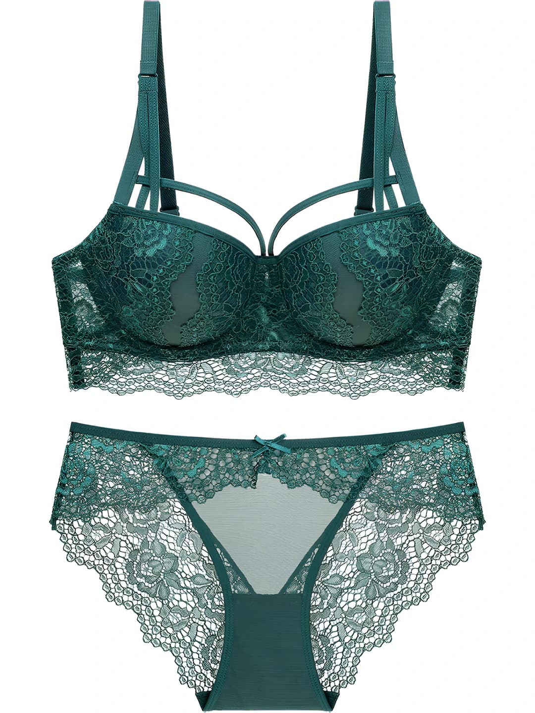 Dark green set
