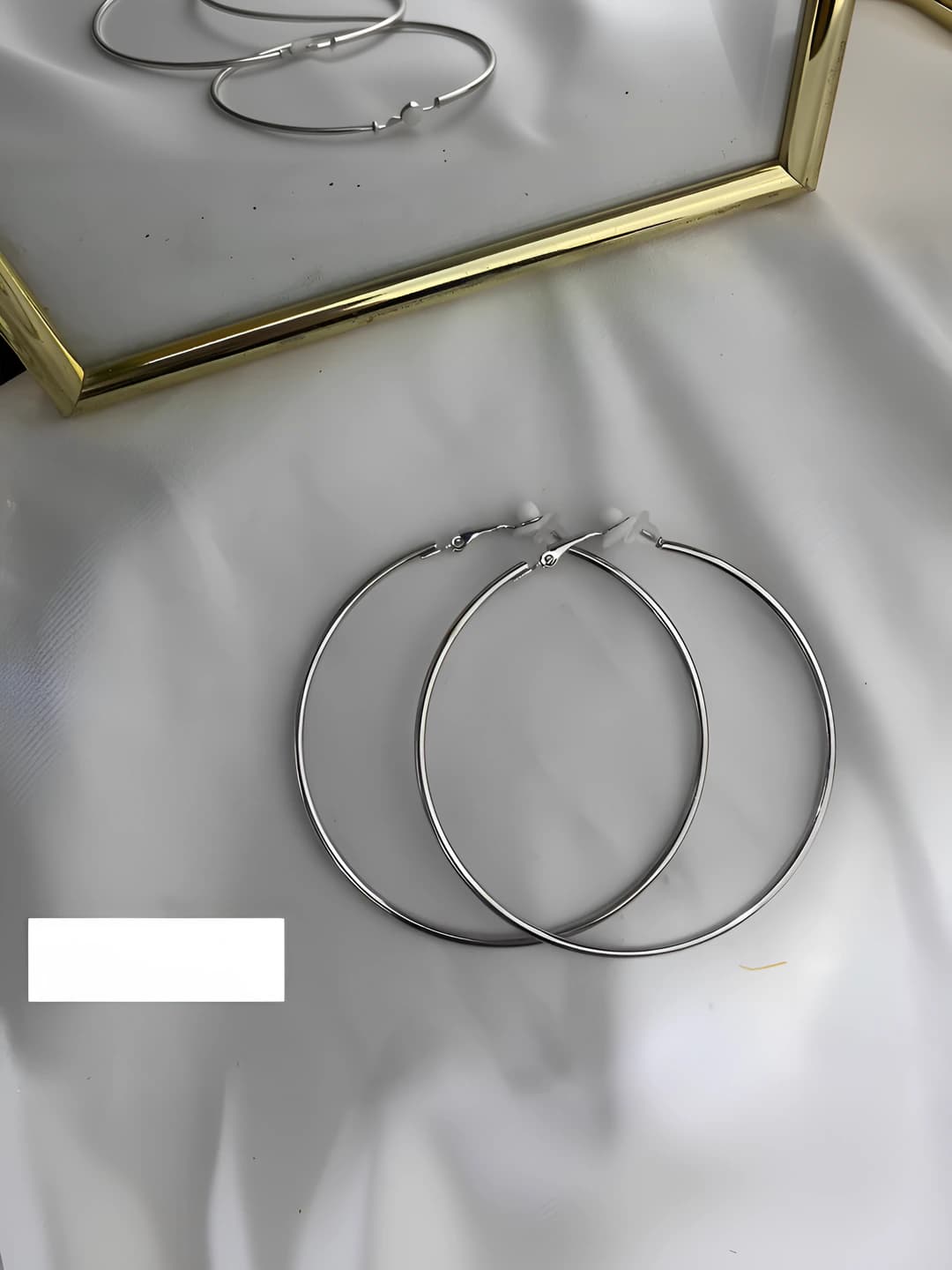 16# Large hoop ear clips 7cm