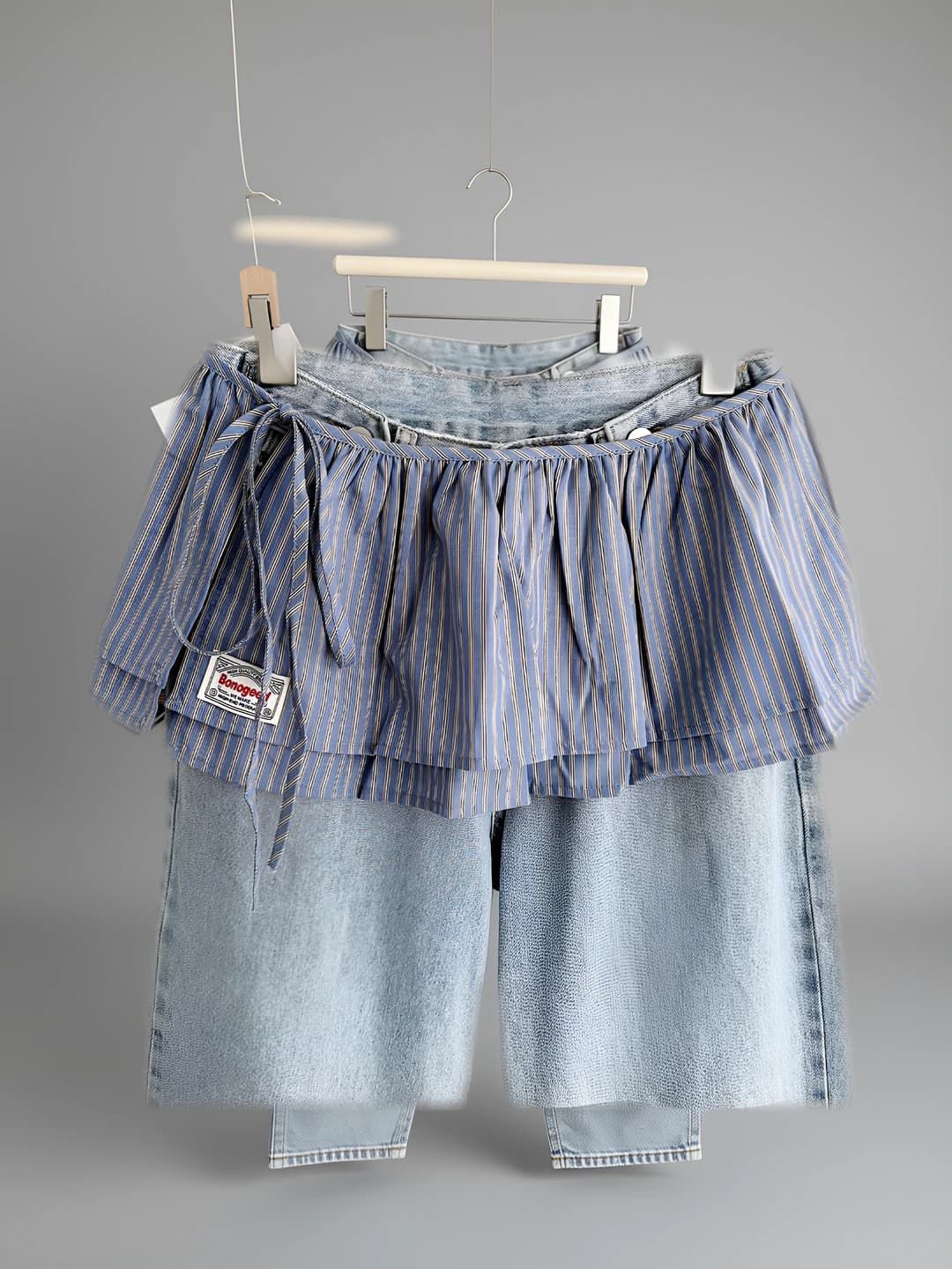 Blue striped