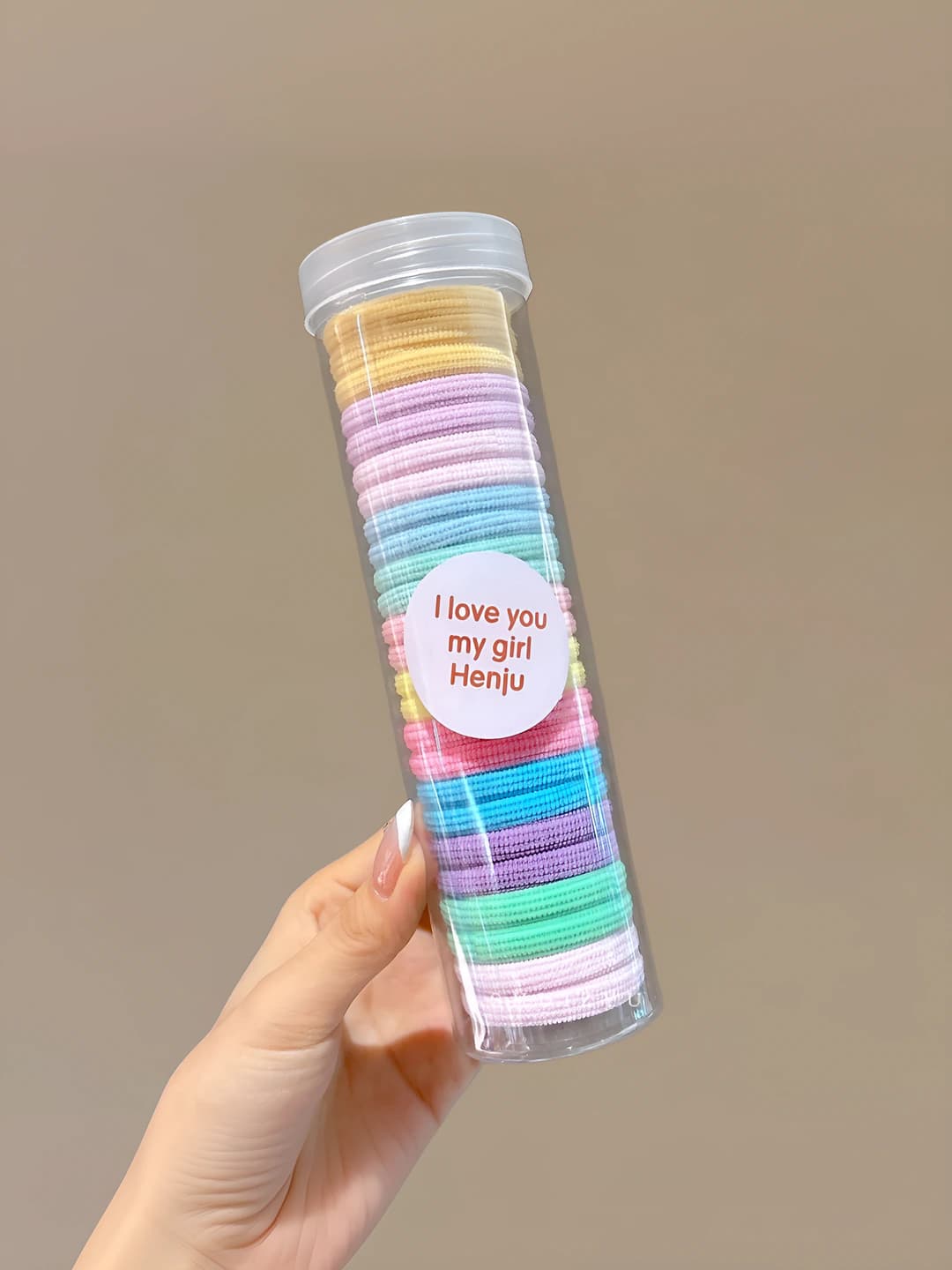 1# Light striped (1 pack) 25 pcs - outer diam. ~4cm