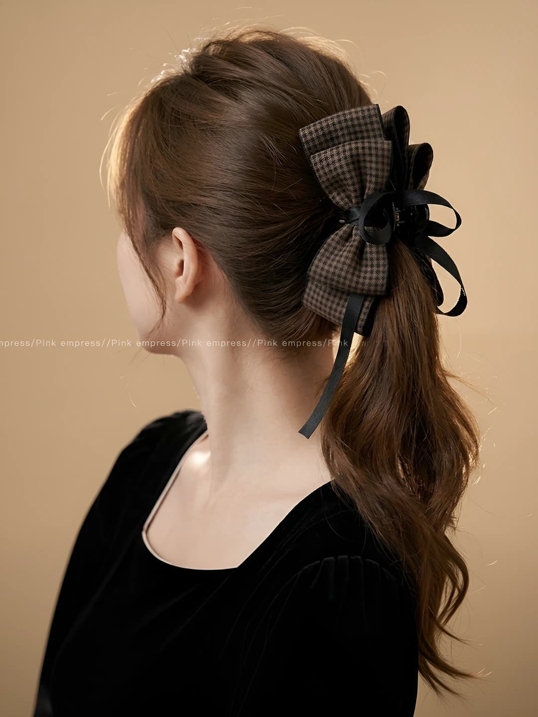 2# Coffee plaid, 13 cm