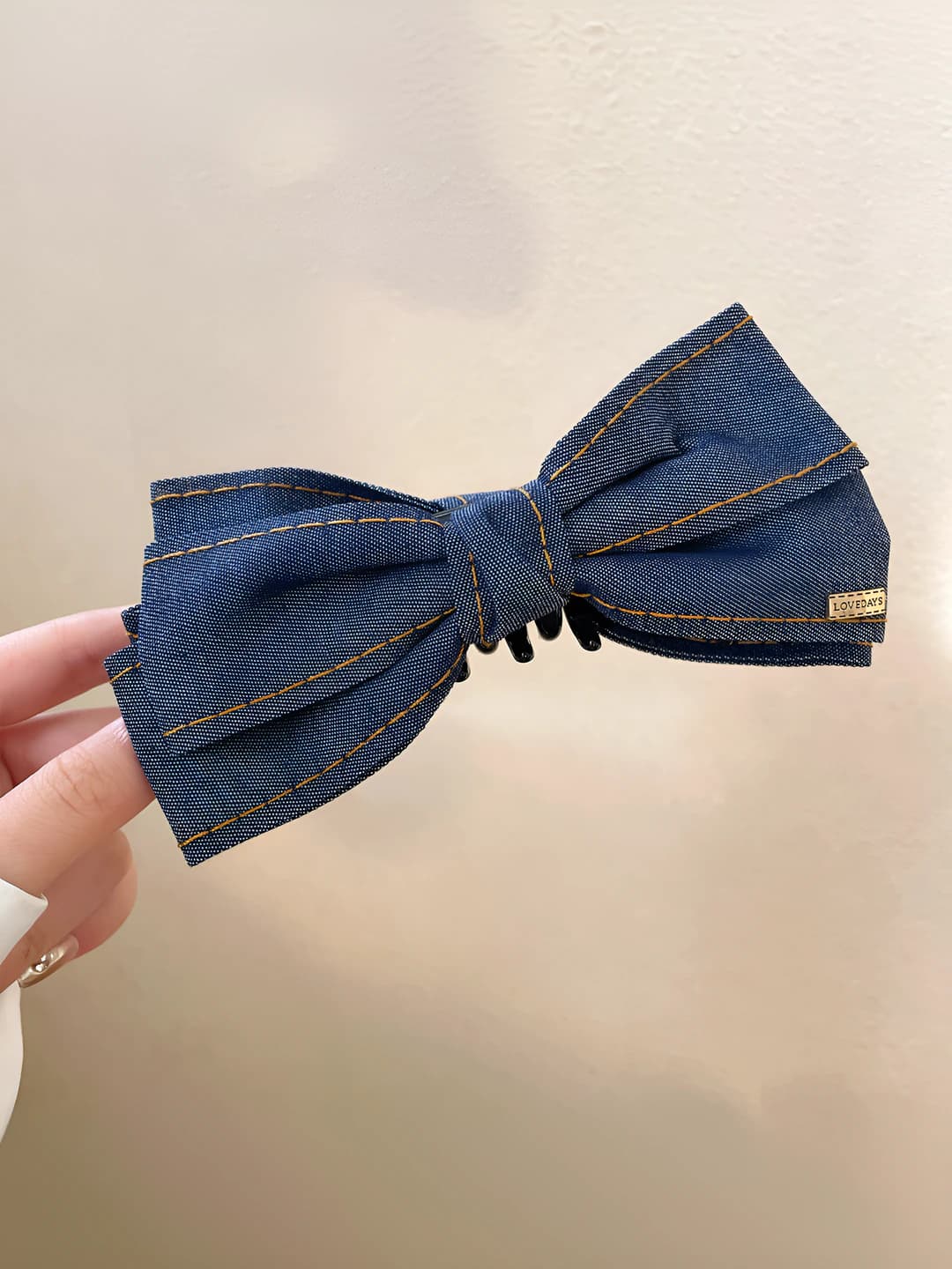 3# Dark blue - banana clip, 13.5 cm