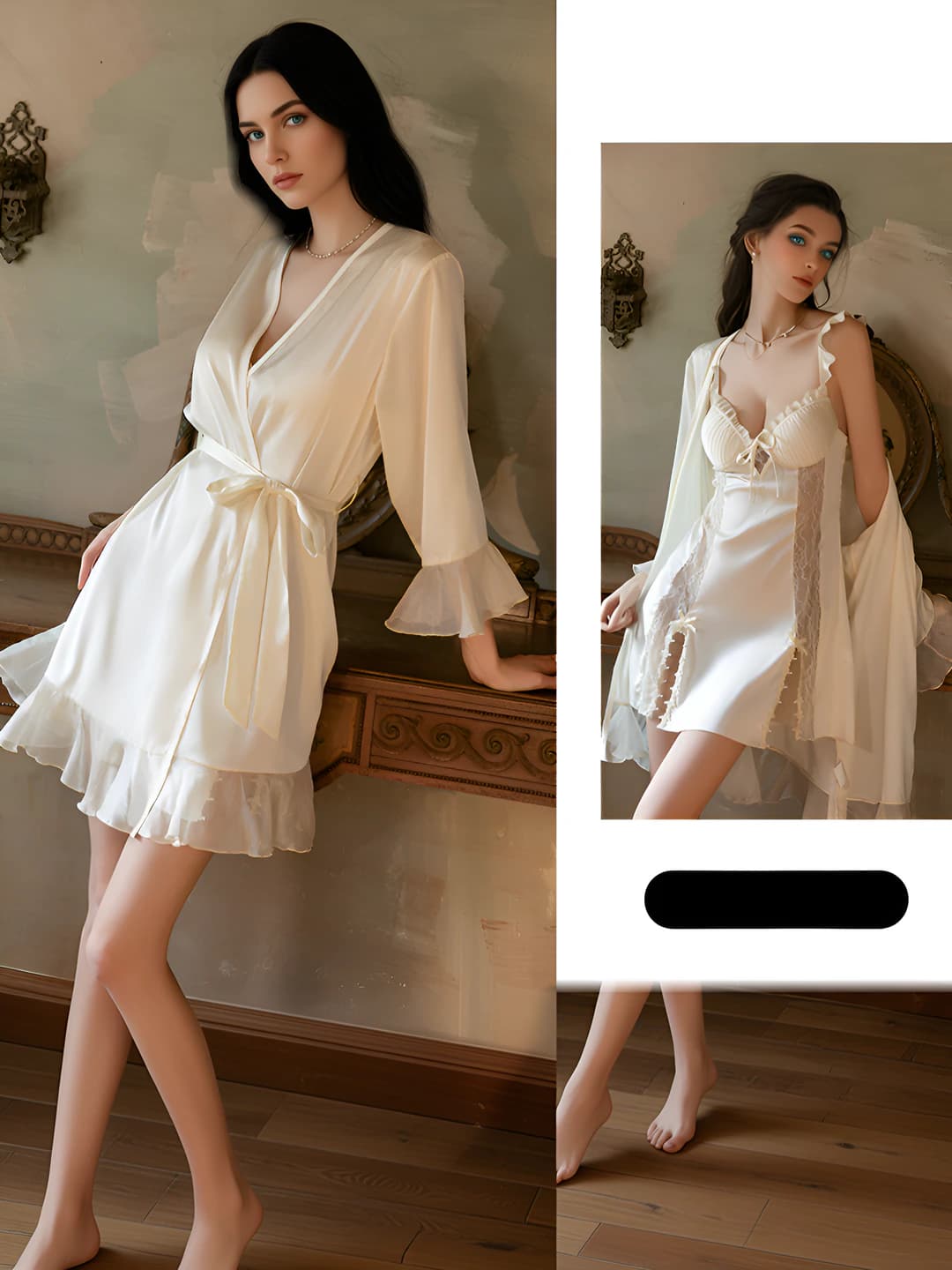 X6665 Light Yellow (Outer Robe + Belt)