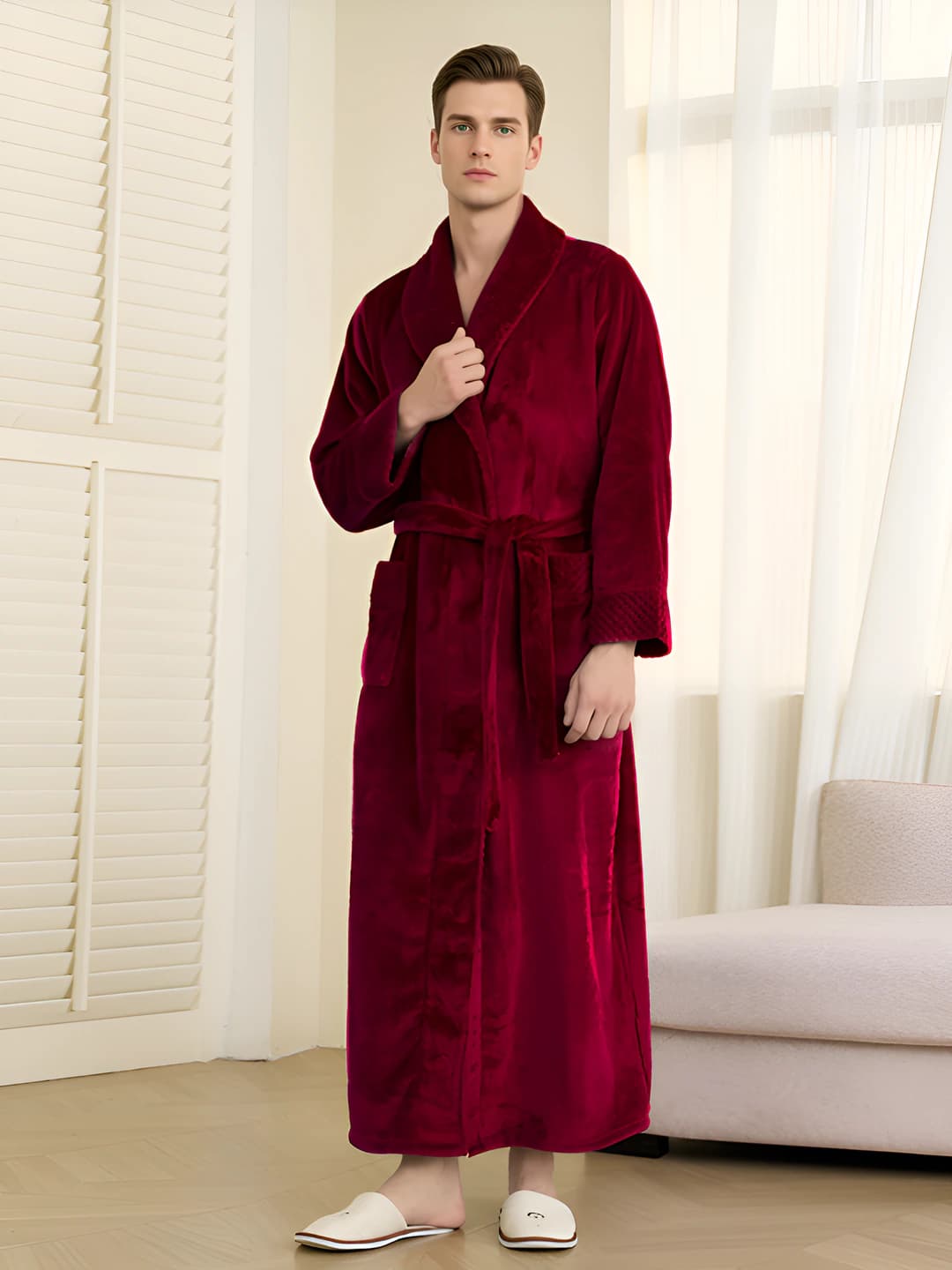 1624 Bordo Erkak