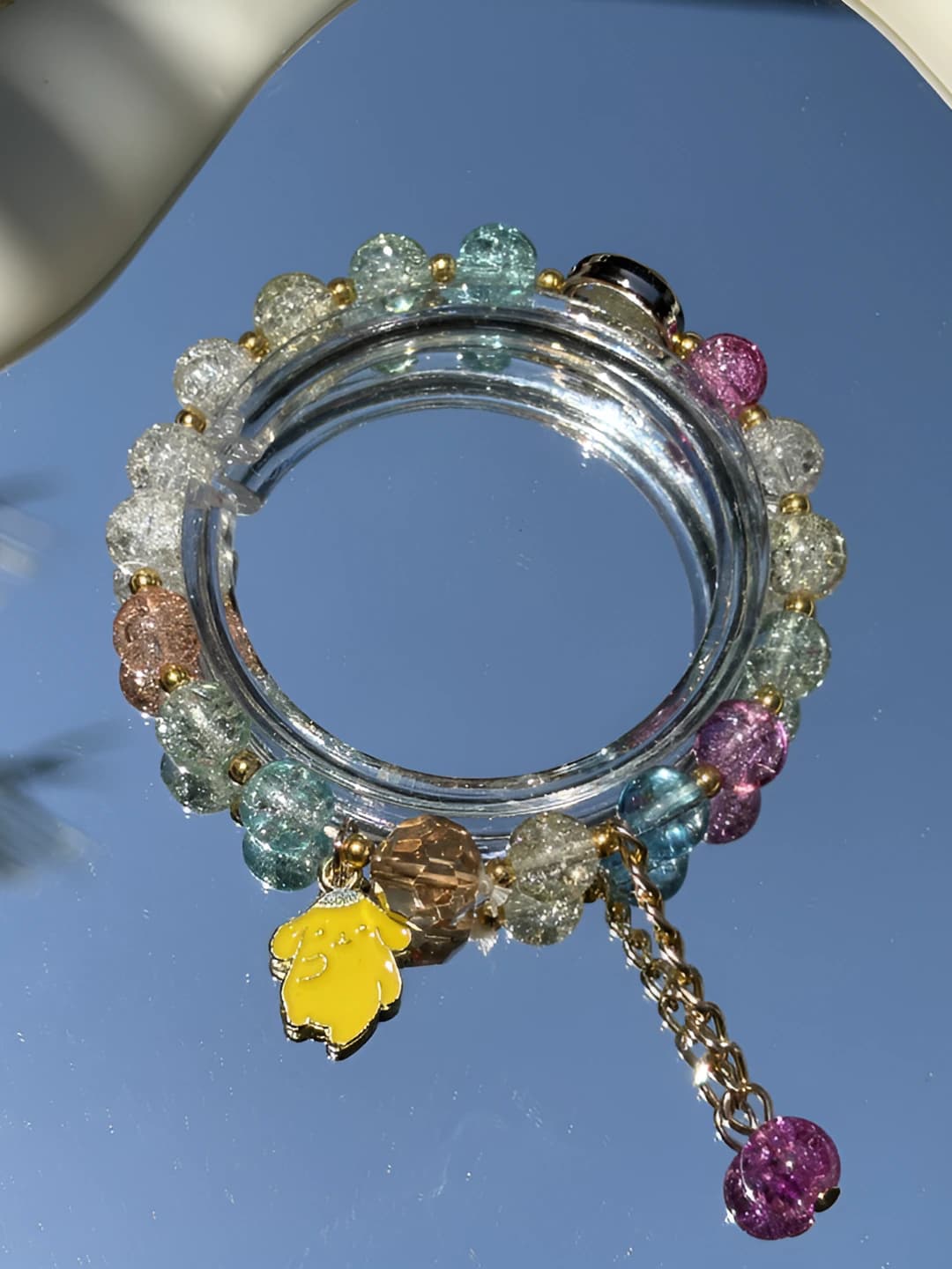 Жёлтый пёс микс кристалл